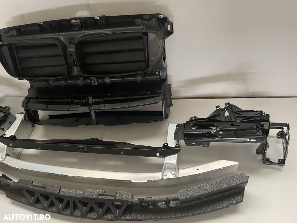 Trager deflector BMW seria 5 F10 F11 F18 tragar suport far bara traver - 5