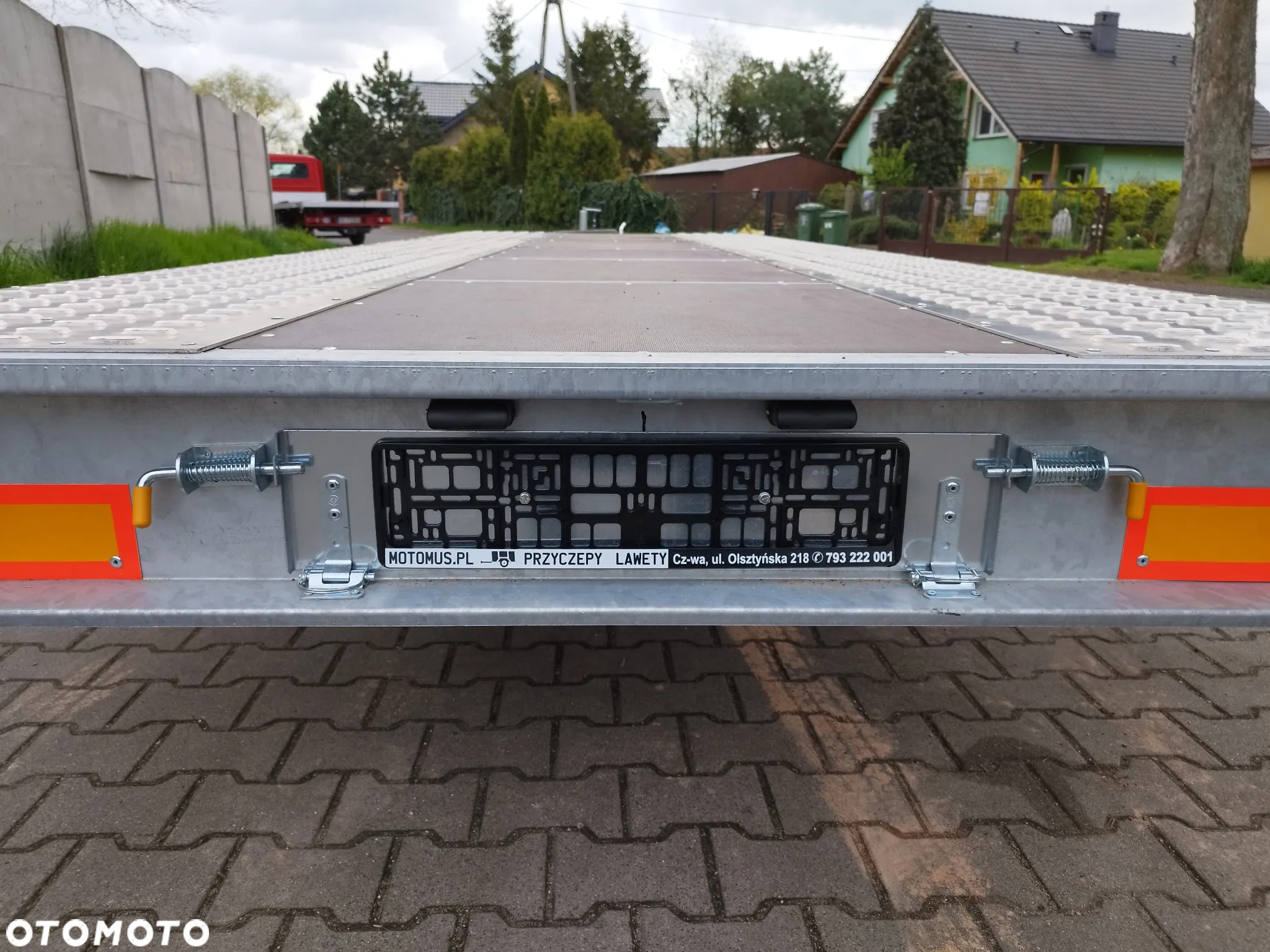 Niewiadów Laweta Niewiadów Mars 6x2,1m DMC 3500kg 3 osie wypełniona sklejką płaska spawana rama - 10