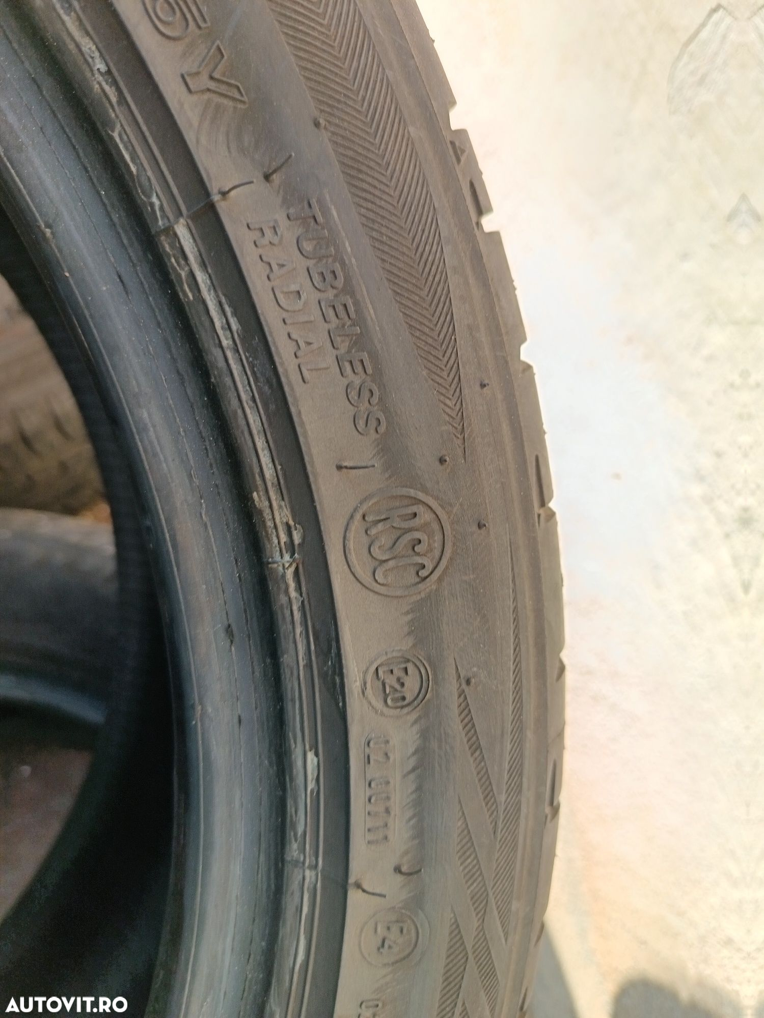 Anvelope vara 255 40 18 bridgestone runflat 2018 5.8mm - 7