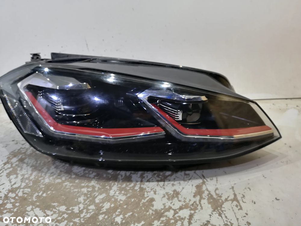 Lampa Prawa VW GOLF VII 7 5G1 7.5 Lift GTI Full LED 2 Moduły Przód Przednia - 8