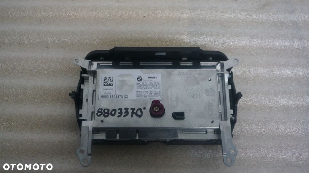 Monitor Ekran Mini F56 F57 F60 8803370 - 2