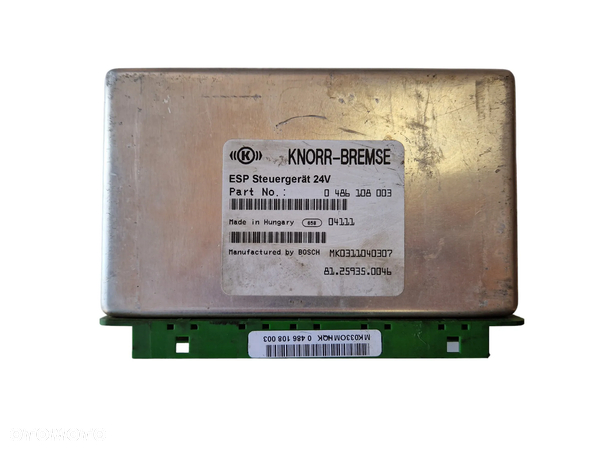 STEROWNIK KOMPUTER ESP 0486108003 81259350046 MAN TGA