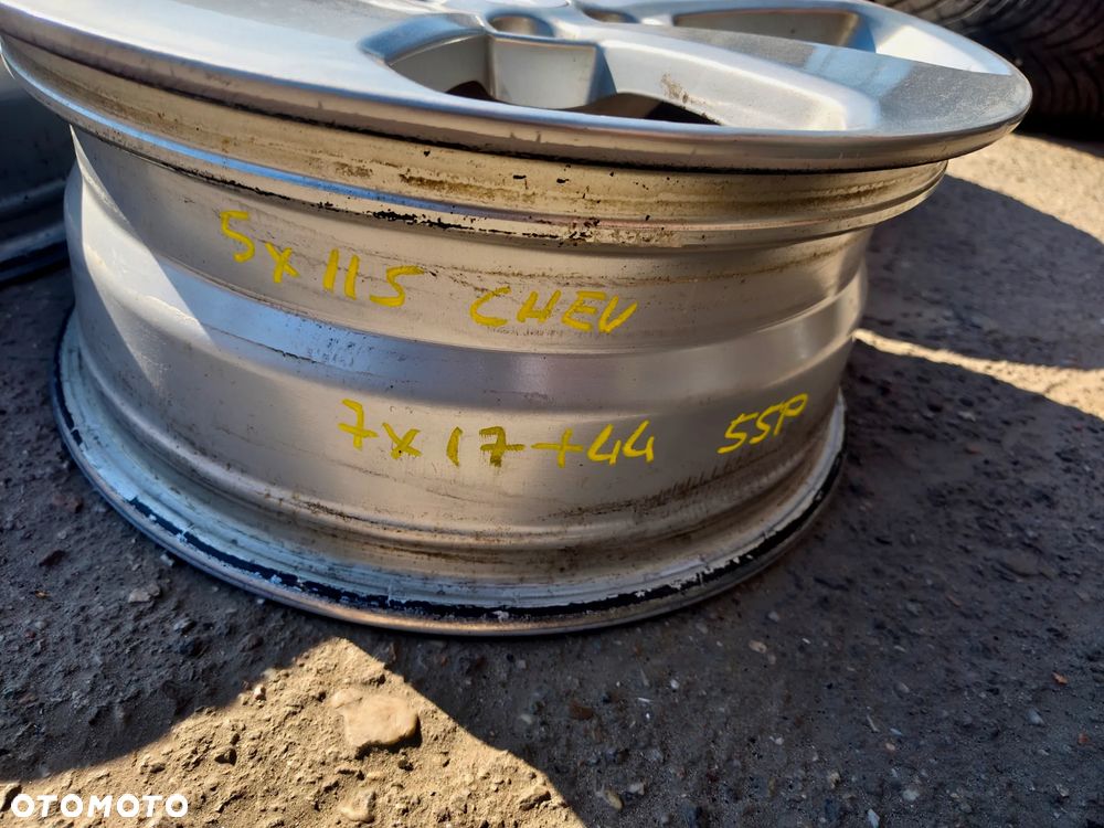 5x115 Alufelgi Felgi Aluminiowe Oryginalne Oryginał 17 Koła CHEVROLET ORLANDO CRUZE CAPTIVA OPEL ANTARA ASTRA J ZAFIRA C INSIGNIA B II Legnica ALU-RAD - 11