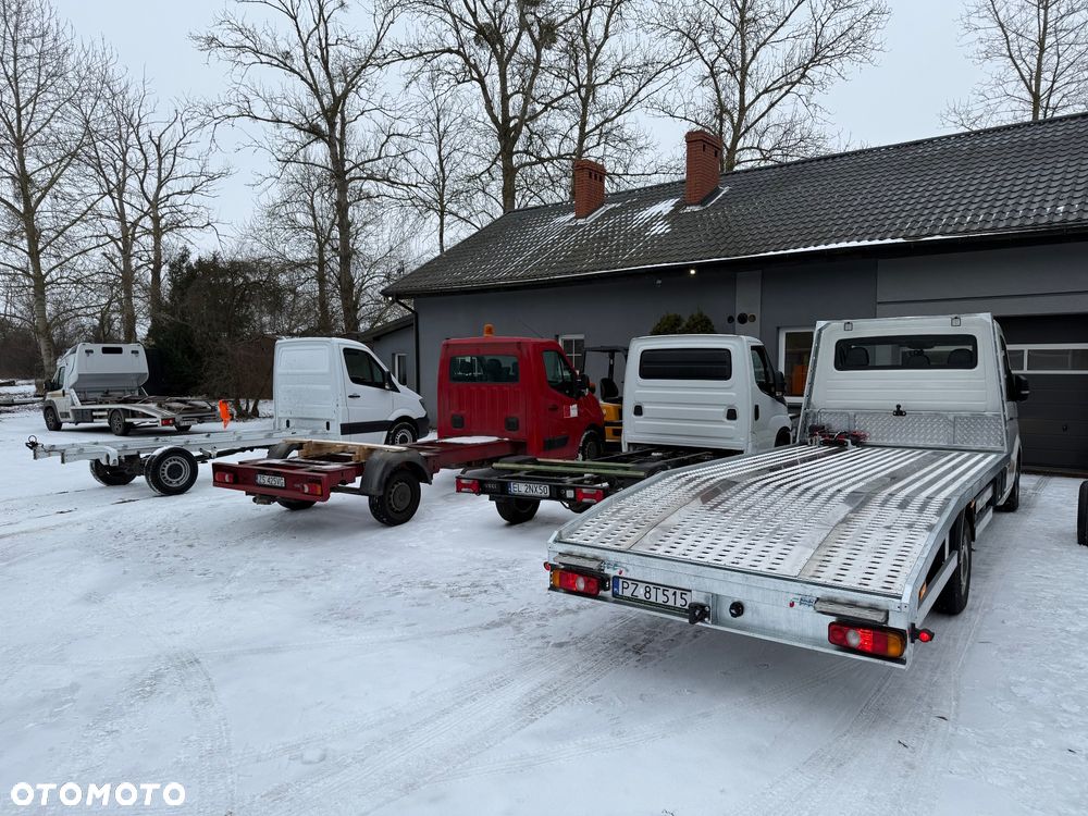 Zabudowa lawety najazd aluminiowy autolaweta pomoc drogowa Renault Master Fiat Ducato Mercedes Sprinter Iveco Daily - 24