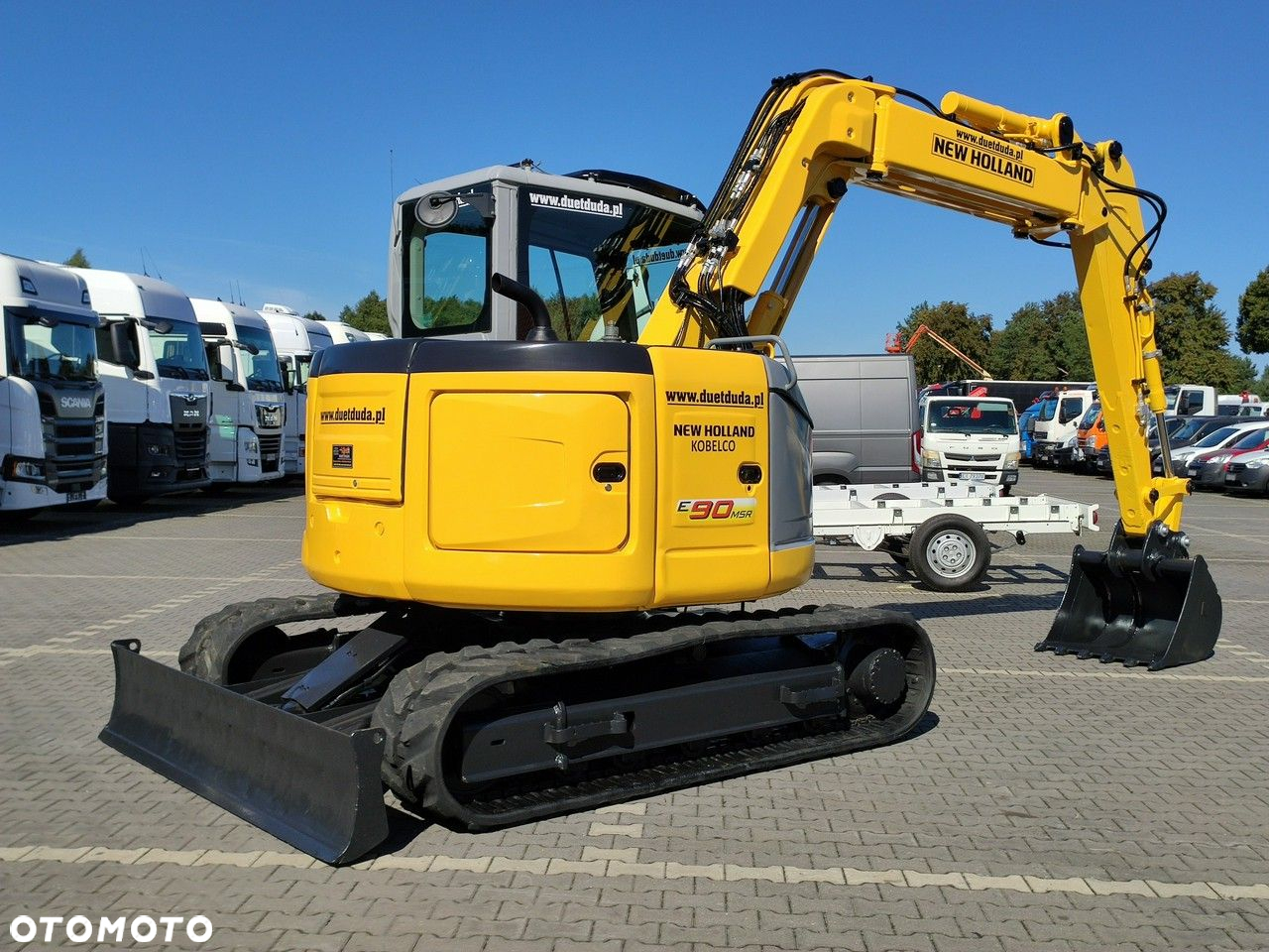 New Holland E90B SR -2 Gąsienicowa 10ton - 5