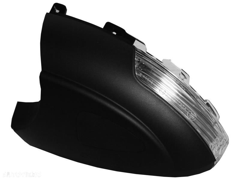 Semnalizare oglinda Skoda Yeti (5l), 09.2009-09.2013, stanga/dreapta, LED; fara lampa perimetru inferiora; cu capac, - 1