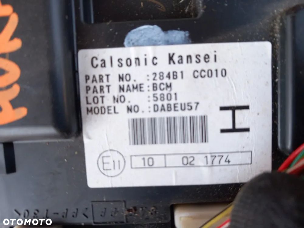 Skrzynka BCM Moduł Sterownik Nissan Murano Z50 2003-2008 284B1-CC010 - 2
