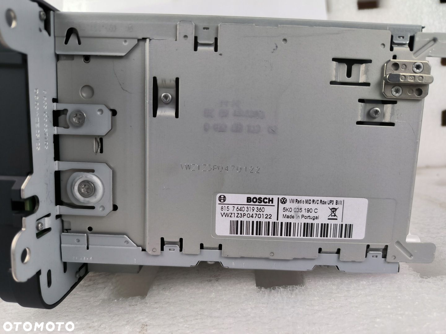ORYGINALNE Radio RCD 510 Volkswagen 5K0057190CX 5K0035190C NOWE - 3