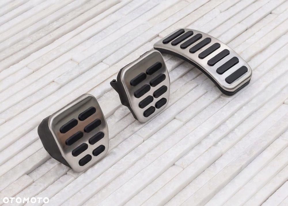 volkswagen jetta vi 2010-2018 manual nakładki na pedały nakładane - 2