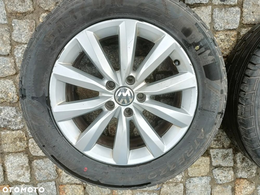Felgi Aluminiowe 17 VW Tiguan 5x112 7Jx17H2 ET43 5N0601025AH Audi Seat Skoda - 7