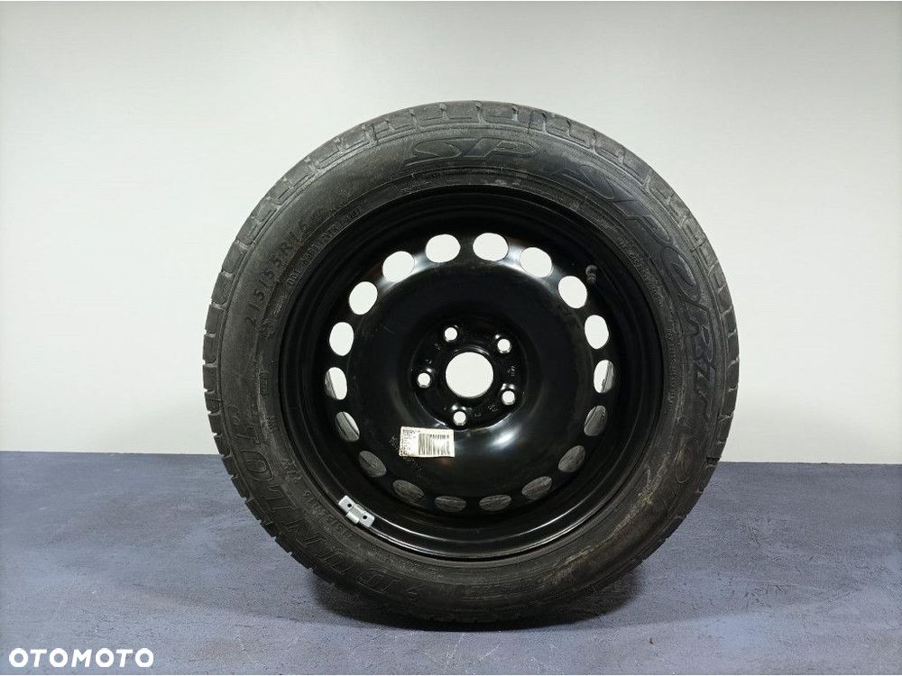 VW PASSAT B6 KOŁO ZAPASOWE 215/55 R16 5X112 7JX16 ET 45 3C0601027MN - 1