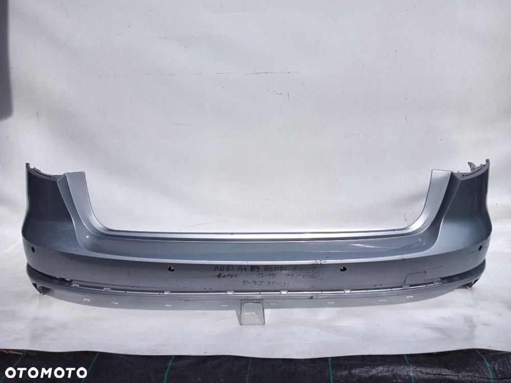 ZDERZAK TYLNY TYŁ AUDI A4 B9 S-LINE KOMBI 8W9807511 - 1