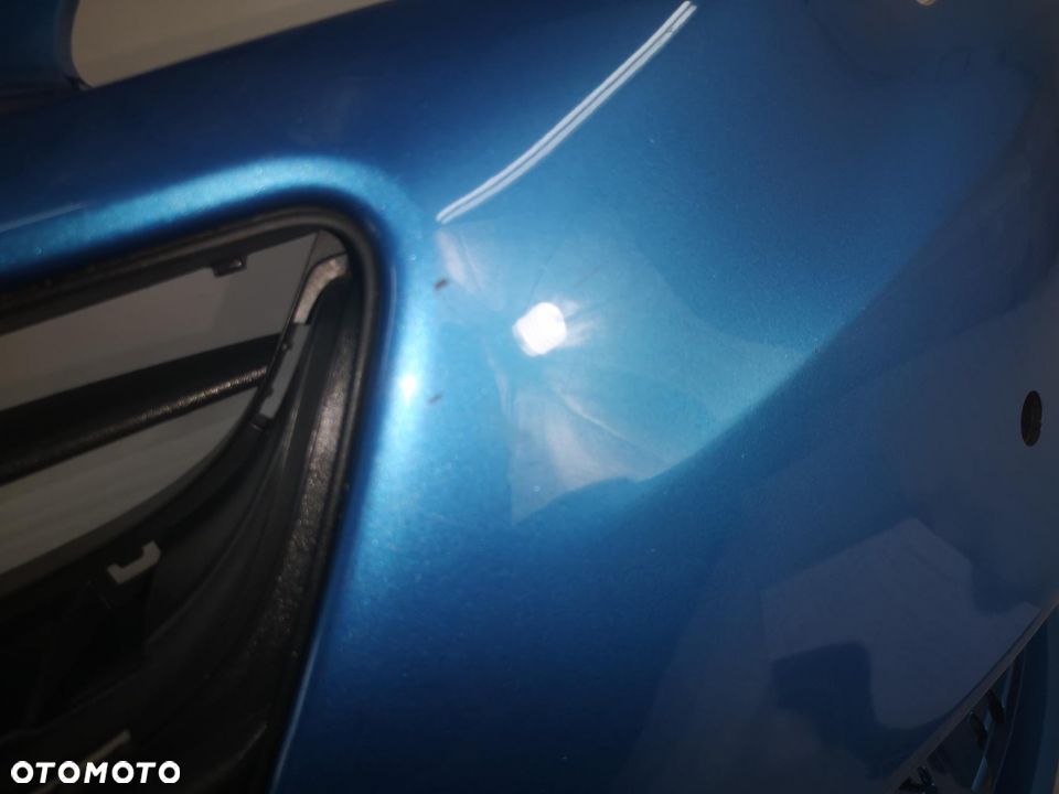 OPEL CORSA E NA 6 X PDC , BŁĘKITNY METALIK ZDERZAK PRZEDNI PRZÓD NR AUKCJI NZ519 - 14