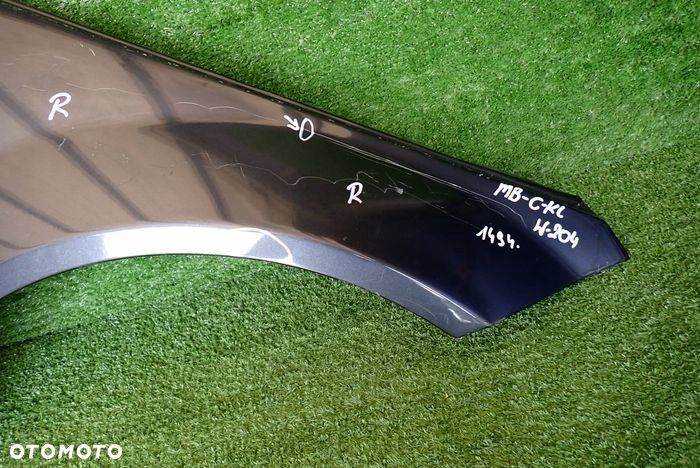 MERCEDES W204 204 C-KLASA błotnik prawy przedni przód - 2