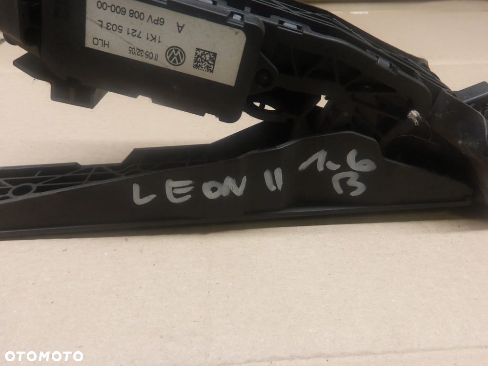 SEAT LEON II 05-09 1.6B PEDAŁ GAZU POTENCJOMETR 1K1721503L - 2