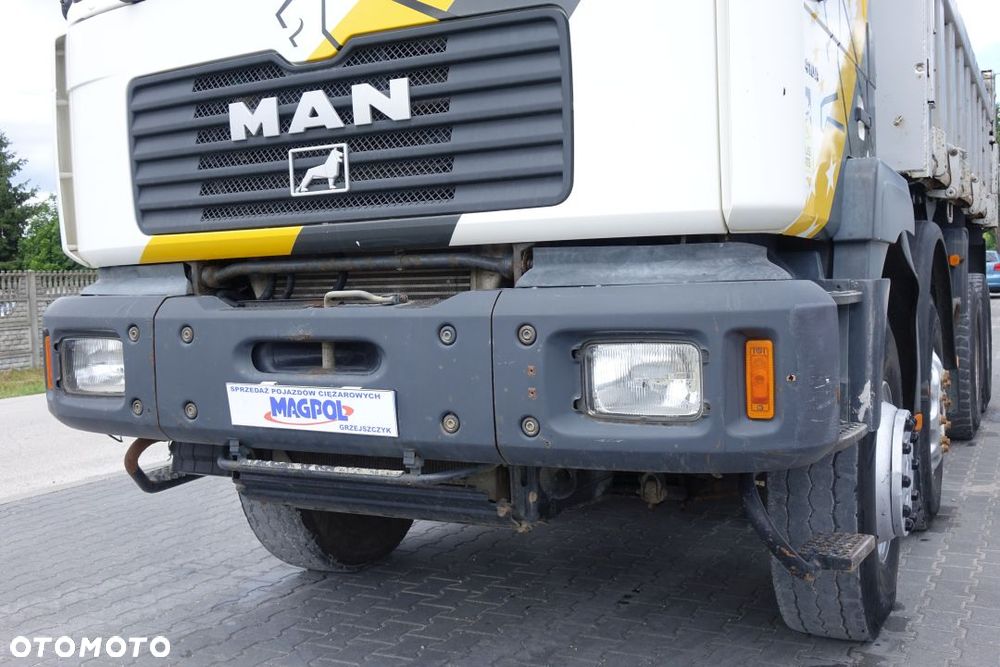 MAN FE 410 A /8x4 / MANUAL / WYWROTKA /BIBENNE / DWUSTRONNA / HYDROKLAPA / HYDROBURTA - 11