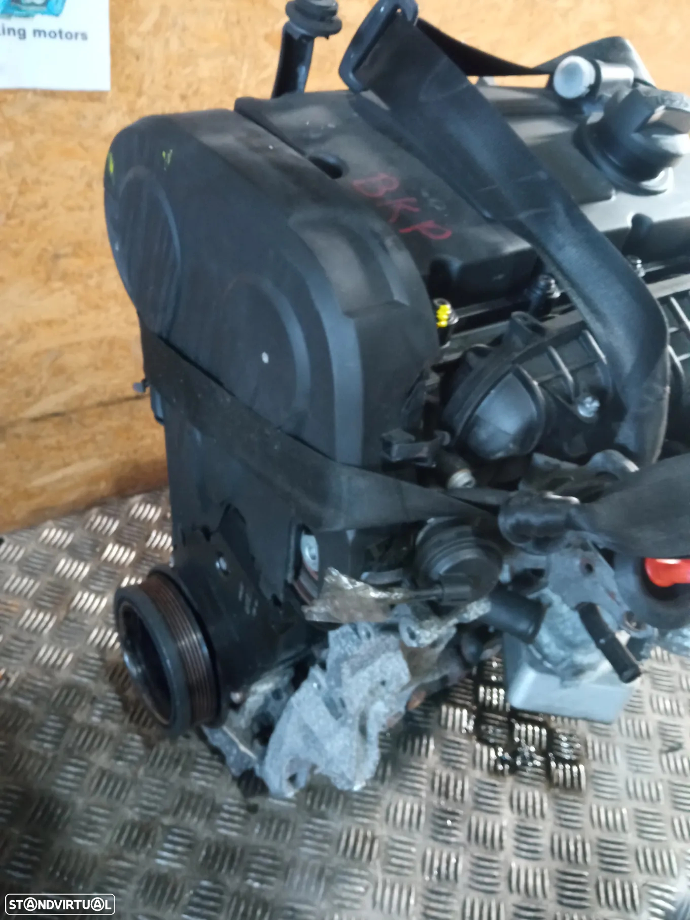Motor Volkswagen Passat 2.0 Tdi 140cv- REF: BKP - 4