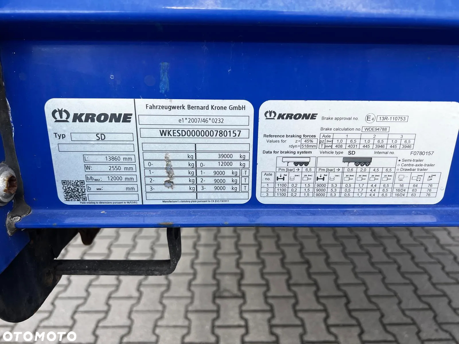 Krone Naczepy kurtynowe SDP 27 eLB - 38