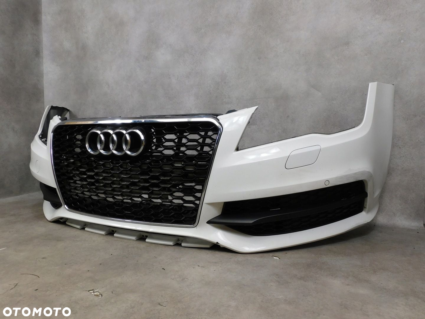 AUDI A7 C7 4G8 S LINE RS7 ZDERZAK PRZÓD PRZEDNI KOMPLETNY PRZED LIFT - 5
