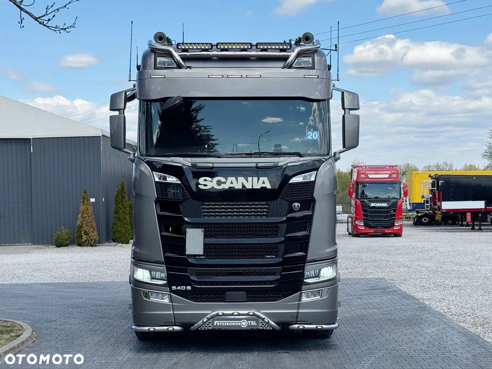 Scania S 540 / ACC / CAŁA NA PODUCHACH  / RETARDER / DUŻA NAVI / VIRTUAL KOKPIT / Z NIEMIEC - 5