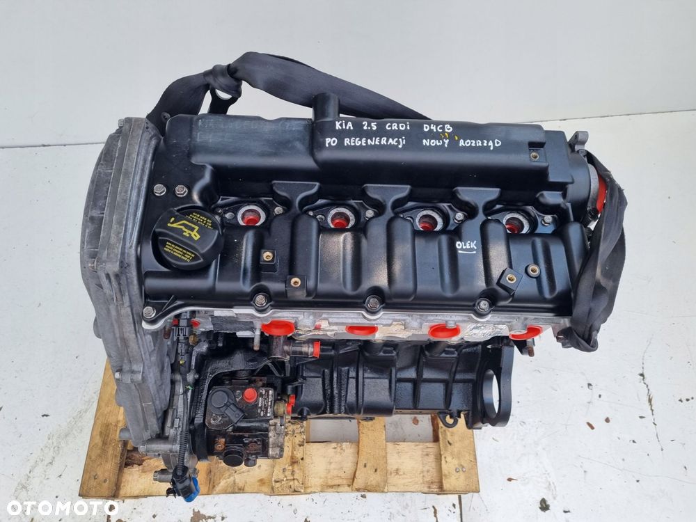 SILNIK PO REGENERACJI Kia Sorento 2.5 CRDI 170KM nowy rozrząd D4CB - 3
