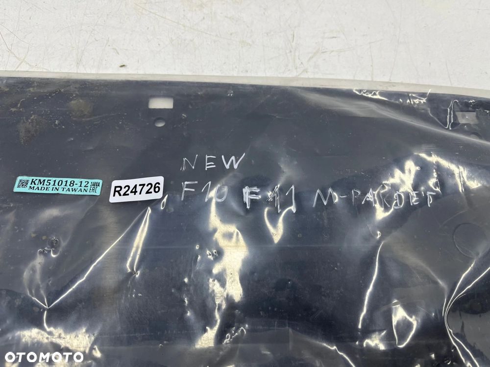 Osłona pod zderzak BMW M5 F10 F11 10-17r. NOWY zamiennik m-pakiet km51018-12 - 10