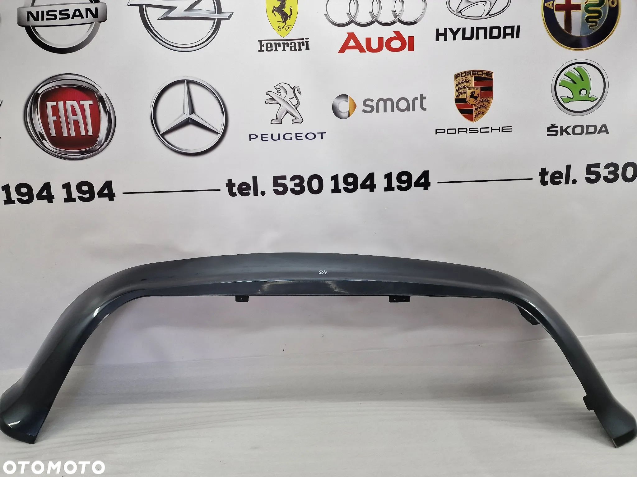 AUDI A4 B6 KOMBI 01-05 DYFUZOR / SPOJLER ZDERZAKA TYLNEGO TYLNIEGO TYŁ , NR 8E9807521B , NR AUKCJI DT24 - 1