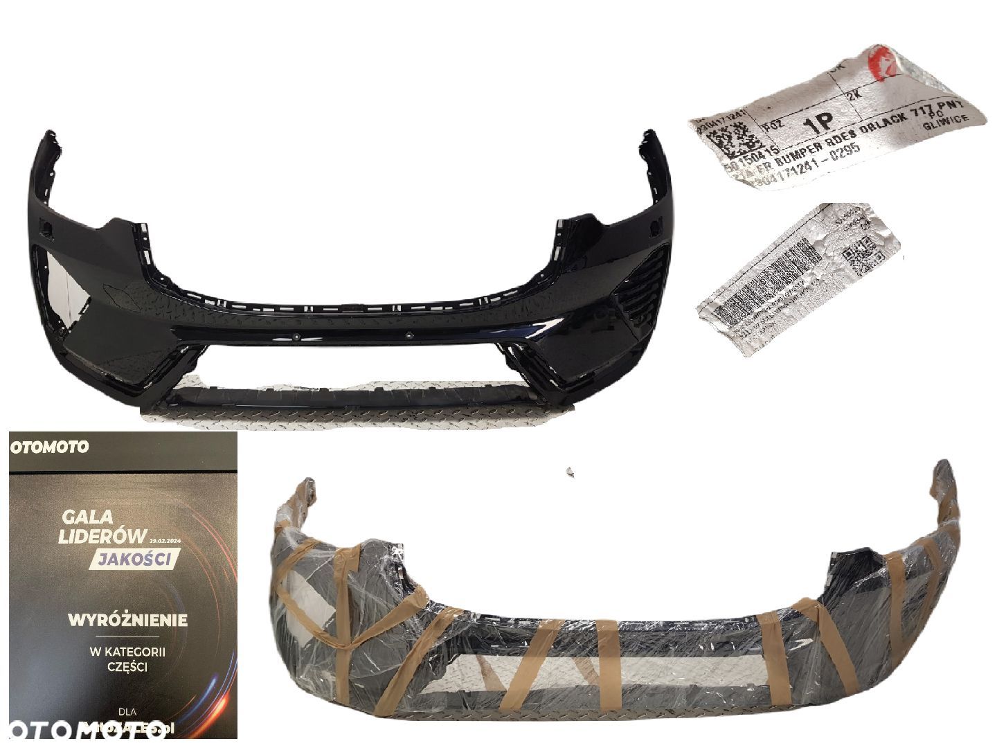 ŁADNY ZDERZAK PRZEDNI PRZÓD VOLVO XC60 2 II LIFT 22-25 R-DESIGN RDESIGNE SPRYSKI PDC KOLOR 717 - 1