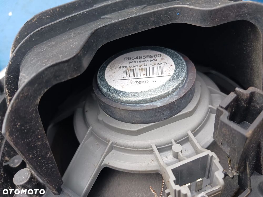 Głośniki Drzwi Citroen C4 Picasso I przednie tylne komplet 9657726580 - 2