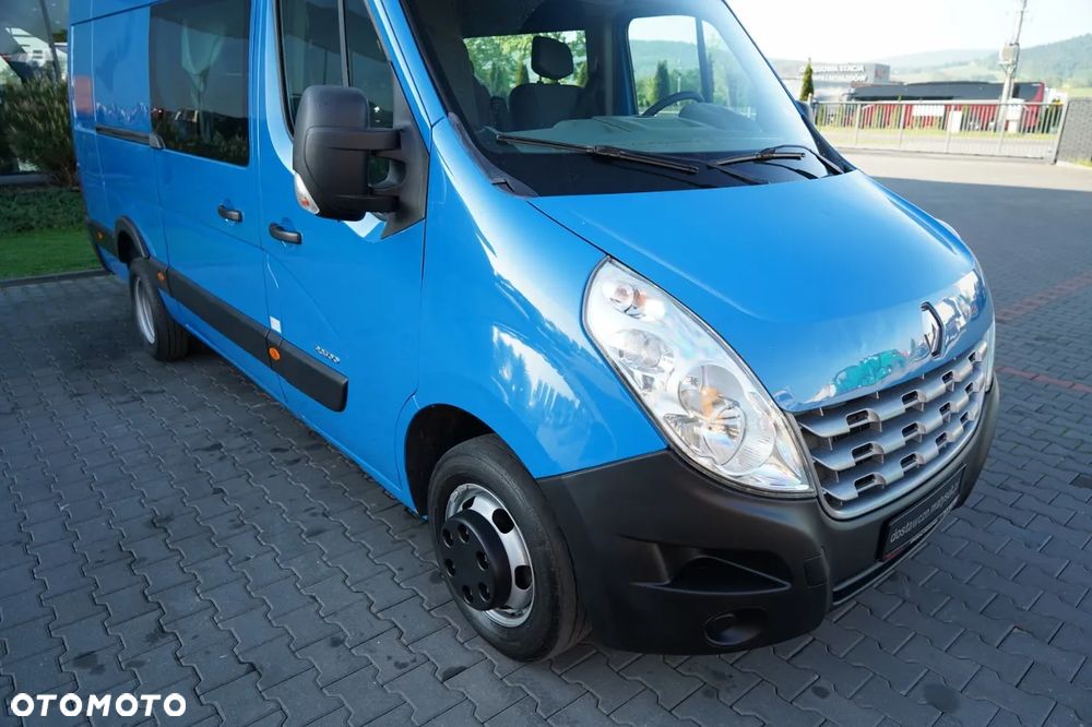 Renault MASTER / BLASZAK / FURGON / BRYGADÓWKA 7 MIEJSC  / SPROWADZONY - 12