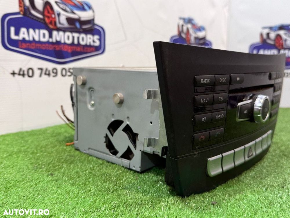 Radio cd multimedia 2013 mercedes benz c220 c204 w204 cdi c-class coupe 2.2 diesel 2008-2014 - 2