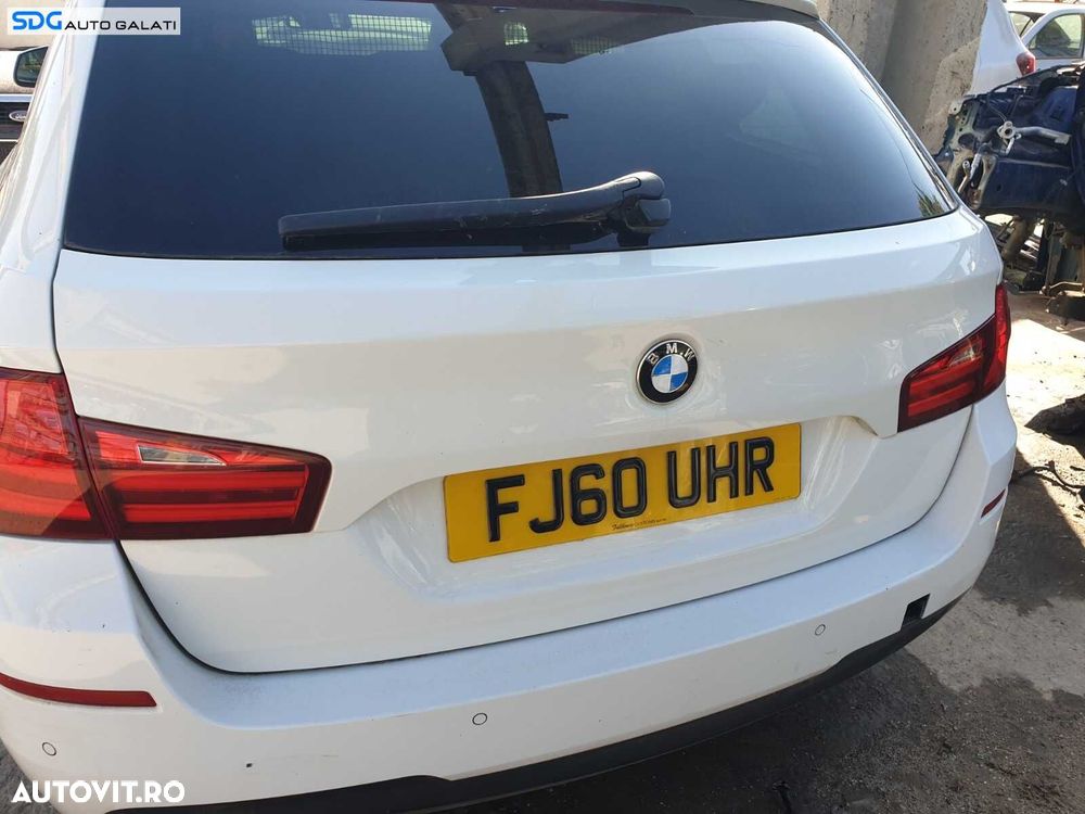 Hayon Haion Portbagaj Dezechipat cu Luneta Geam Sticla BMW Seria 5 F11 2009 - 2017 Culoare 300 Alpinweiss [C5253] - 3