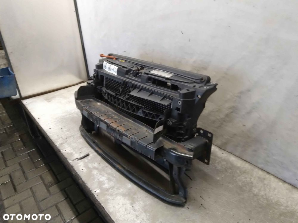 ^ PAS PRZEDNI VOLKSWAGEN VW POLO 9R 1.6 1.4 1.2 BENZYNA WZMOCNIENIE CZOŁOWE BELKA CHŁODNICA WENTYLATOR - 2