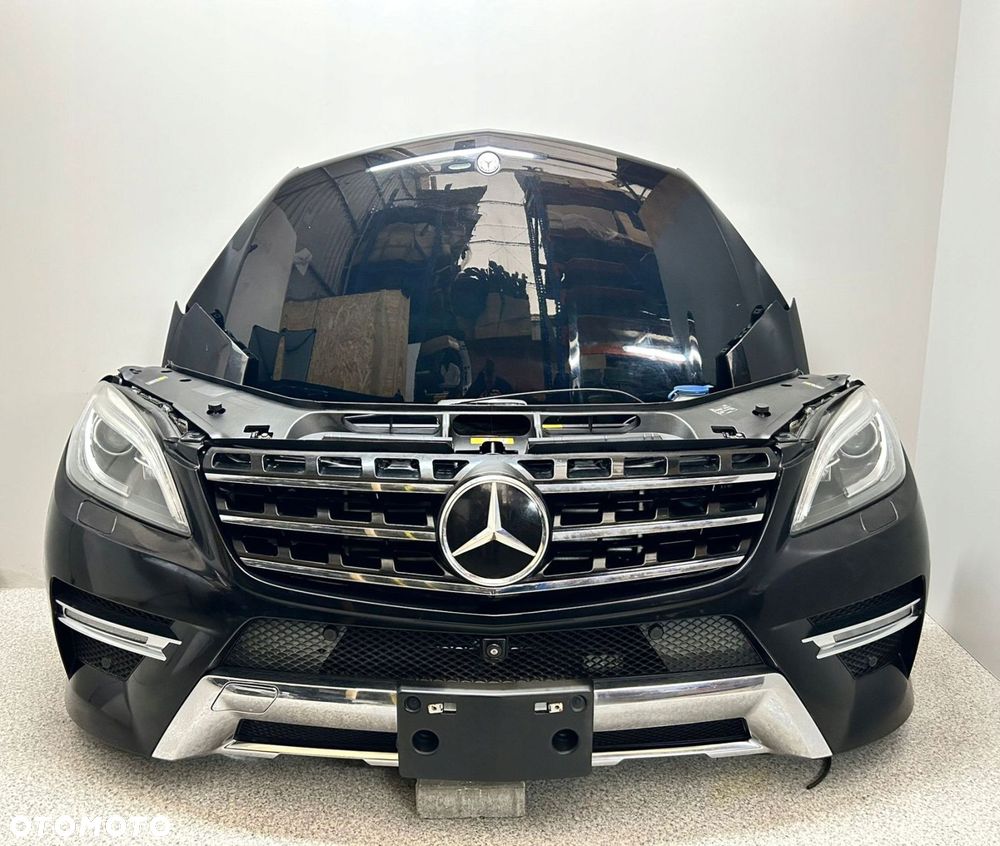 MERCEDES ML W166 AMG ZDERZAK MASKA LAMPY PAS BŁOTNIKI KOMPLETNY PRZÓD 197 - 1