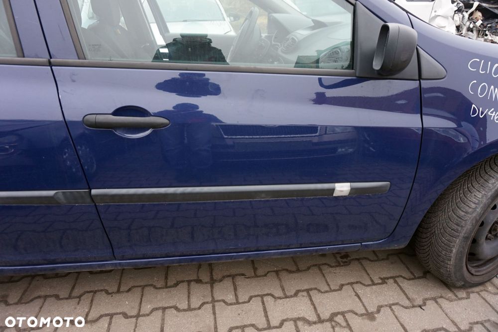 DRZWI PRZEDNIE PRAWE CLIO III PH1 KOMBI OV460  GRANATOWY RENAULT 2005-2009 - 3