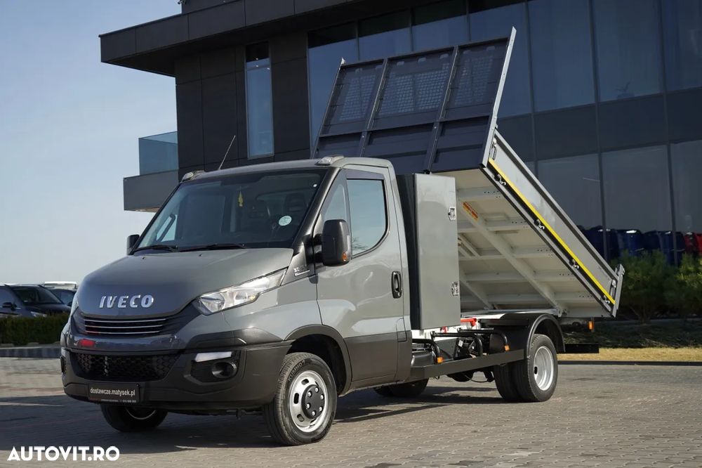 Iveco DAILY 35-180 / BASCULATOR SPATE / HI-MATIC / DUBLU / IMPORTAT - 1