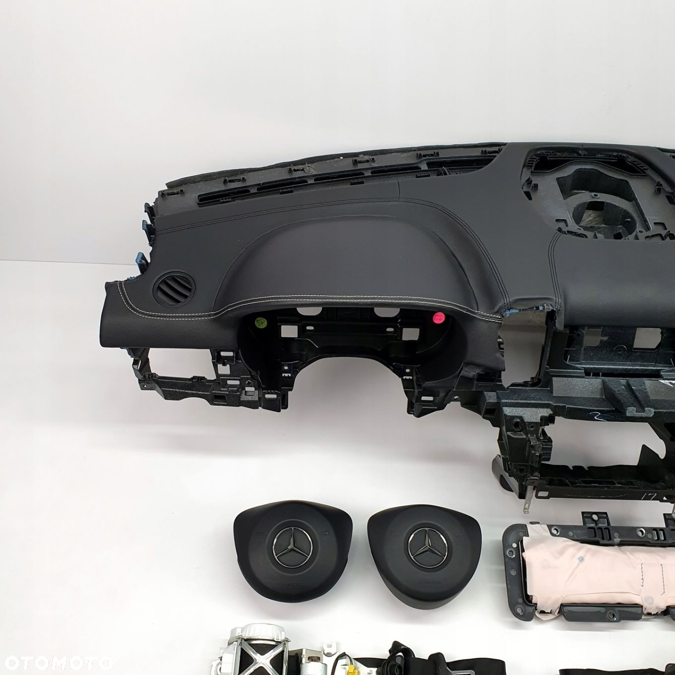 MERCEDES GLS X166 DESKA ROZDZIELCZA KONSOLA KOKPIT PULPIT PODUSZKI AIRBAG AIR BAG PASY KIT SET - 2
