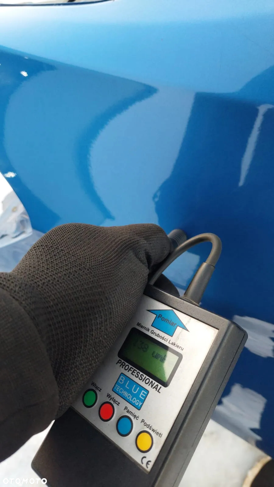 BMW 3 F30 ĆWIARTKA PRAWA PRÓG BŁOTNIK BOK PRAWY TYŁ SŁUPEK A B C POSZYCIE B45 NIEBIESKA TYLNA - 10