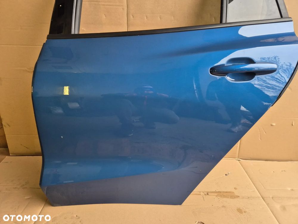 Drzwi Lewy Tyl Ford Focus Mk4 Kombi PERFORMANCE BLUE W Kolor - 4