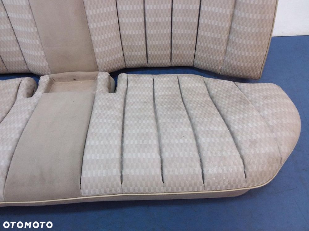 MERCEDES 190 W201 KANAPA SIEDZENIE TYŁ WELUR - 3