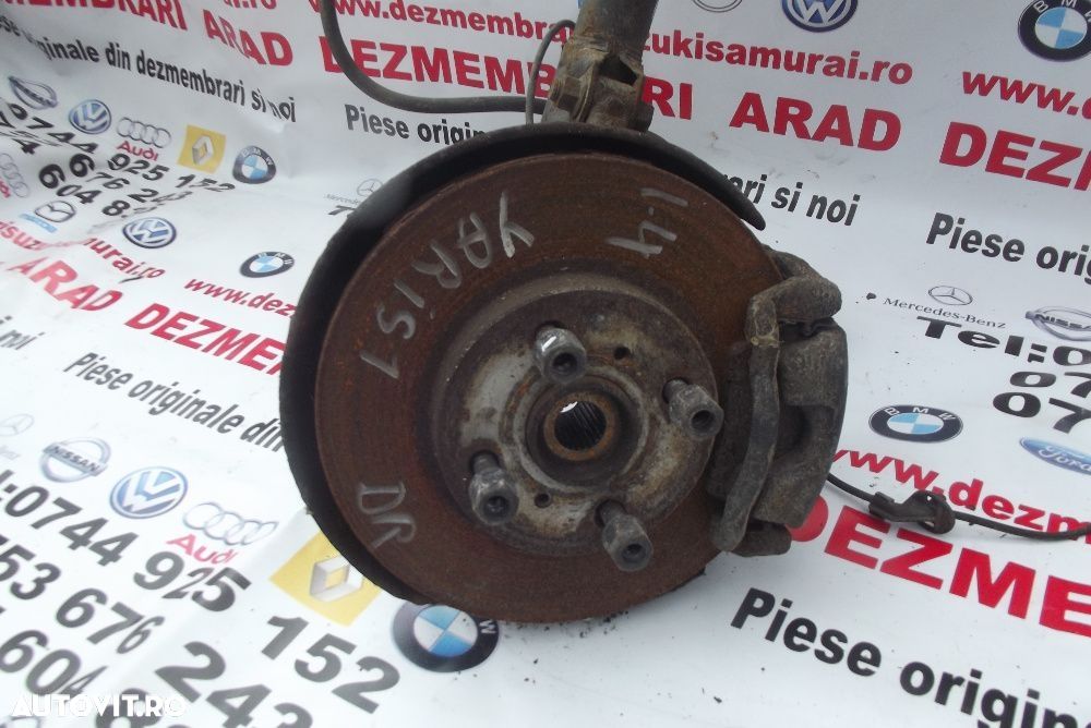 Fuzeta Toyota Yaris 1999-2001 fuzete stanga dreapta cu rulment Yaris - 1