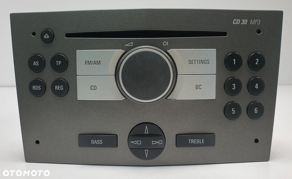 RADIO OPEL ASTRA III H 13154304 - 1