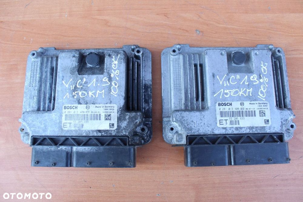 STEROWNIK KOMPUTER SILNIKA OPEL VECTRA C SIGNUM 1.9 CDTI 150KM 0281013408 ET - 1