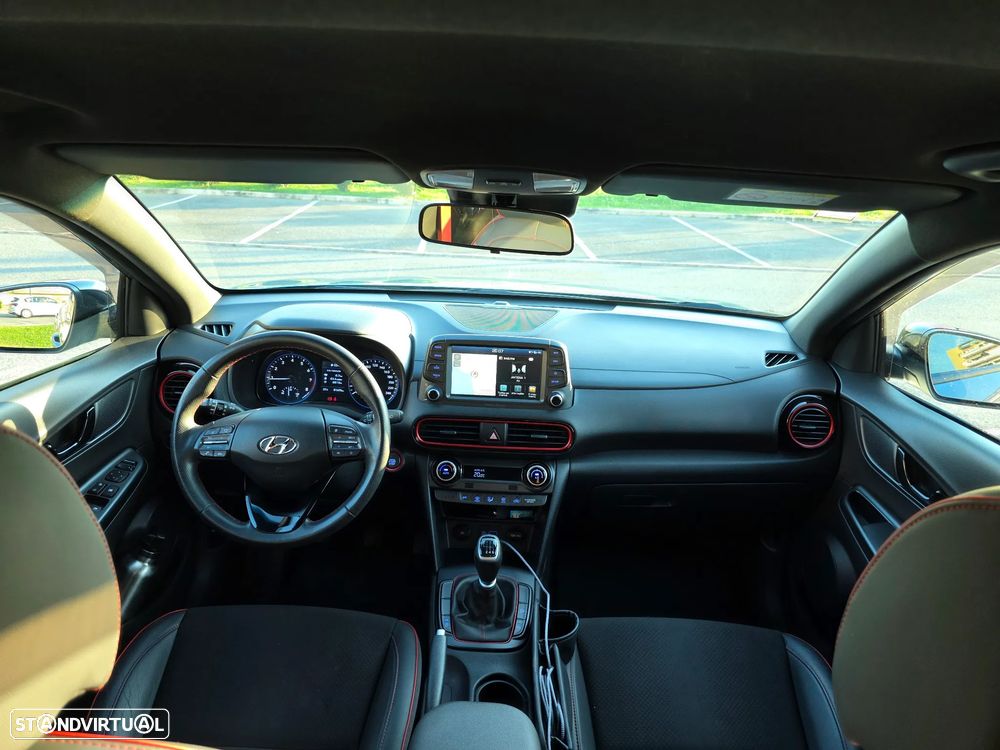 Hyundai Kauai 1.0 T-GDi Premium Pele/Tec Ver.+Nav+Vision - 12