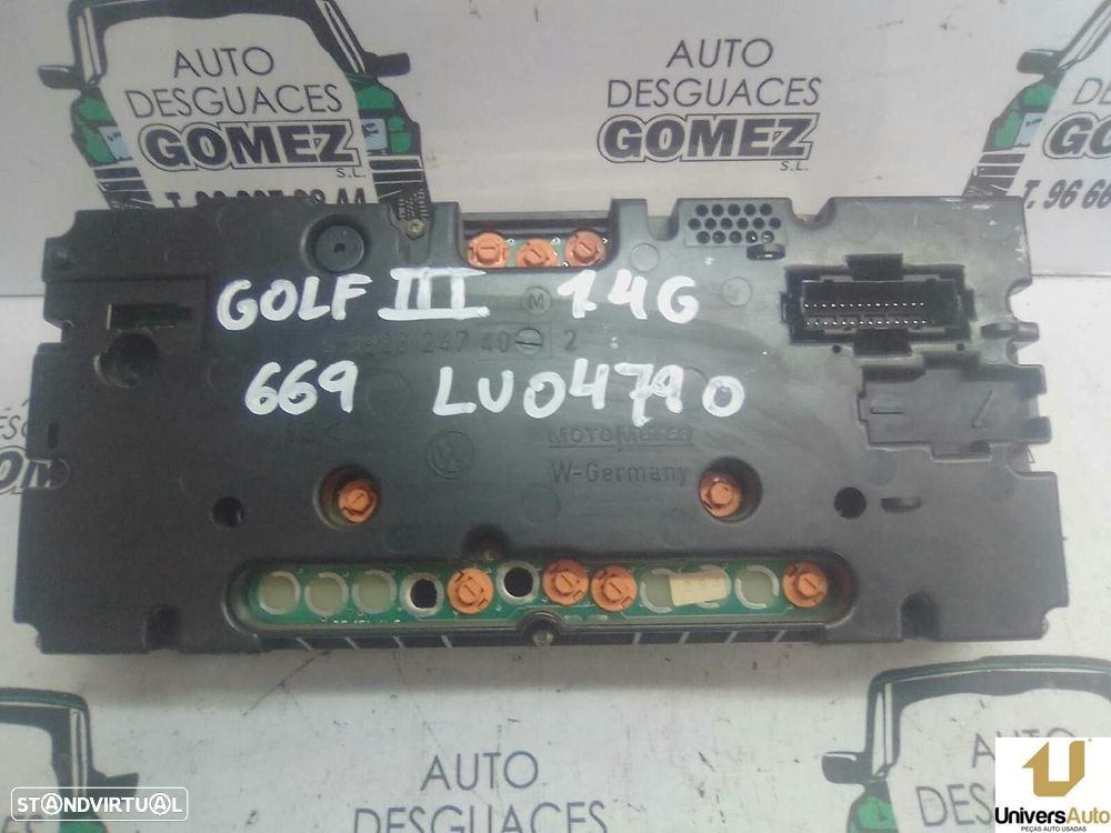 QUADRANTE VOLKSWAGEN GOLF III 1991 -1H0919863RX - 2