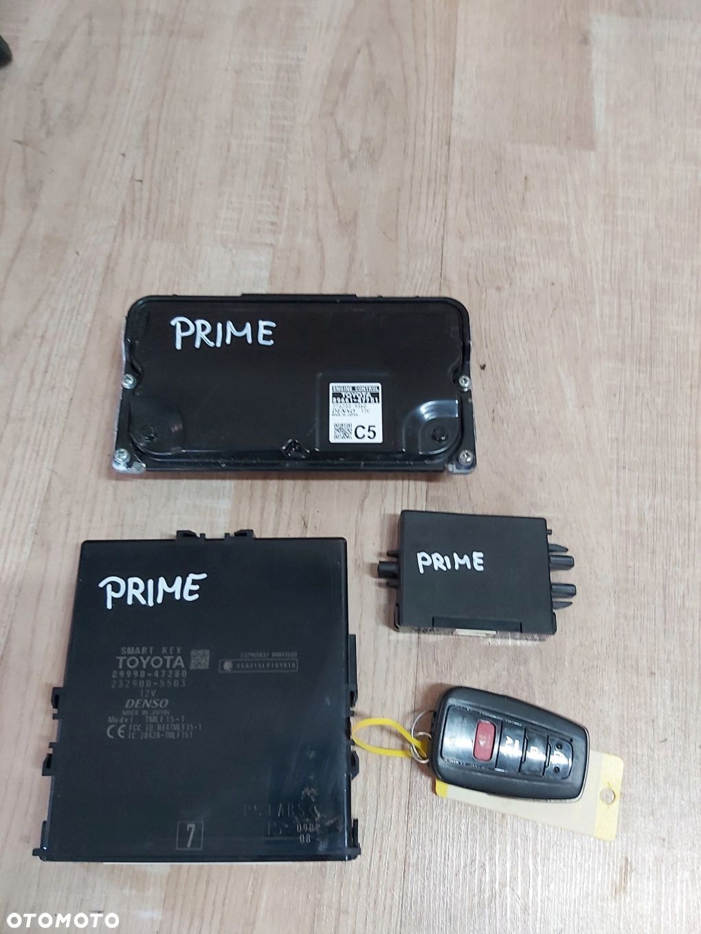 Toyota Prius Prime Kluczyk zestaw odpalenia immo - 1