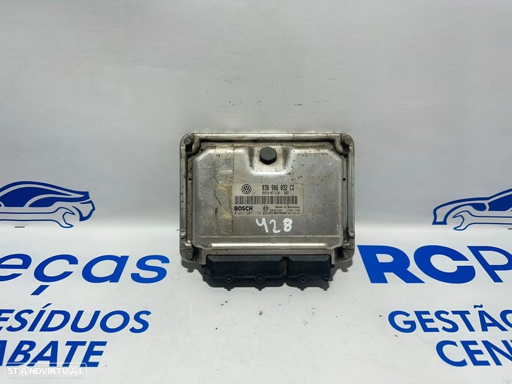 .Centralina Motor Bosch VW VAG Volkswagen Polo 6N 6N2 1.4i 16v 030906032CG 0261207178 2000 - 2002 - 5