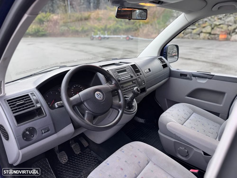VW Transporter Transport 2.0 TDi 102 L.Extra AC T.Crianças - 5