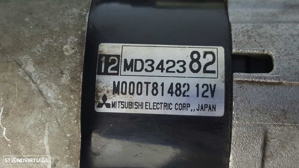 MOTOR DE ARRANQUE MITSUBISHI GALANT BERLINA (EA0) 2500 V6 24V - 2