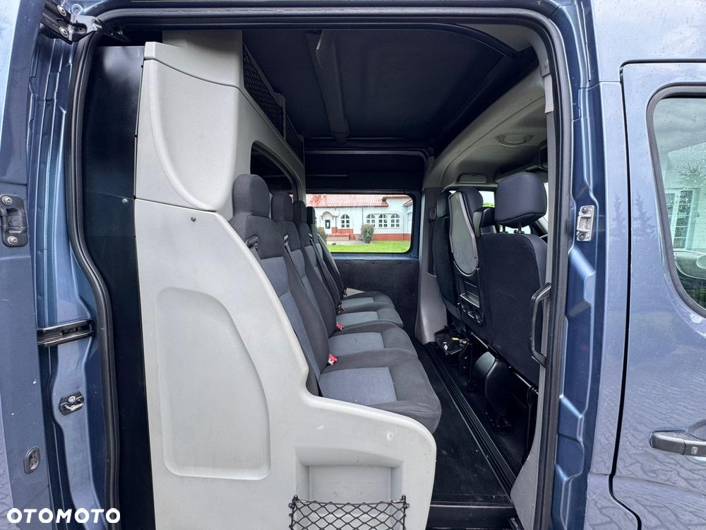 Renault MASTER L4H2 Klima Elektryka Na Bliźniaku Brygadówka Dubel Kabina 7os Hak Serwis - 14